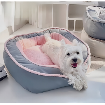 Lavish Pet Bed Removable & Washable Cover Cushion Pink  XL